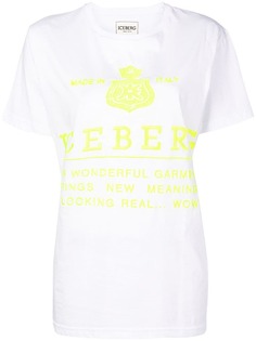 Iceberg футболка с логотипом