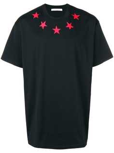 Givenchy футболка с нашивкой