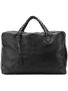 Golden Goose Deluxe Brand studded handle holdall