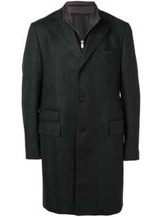 Corneliani многослойное удлиненное пальто