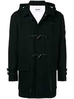 MSGM hooded duffle coat