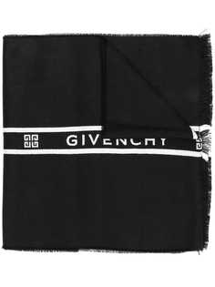 Givenchy трикотажный шарф с логотипом