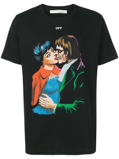 Off-White футболка Kiss с графическим принтом
