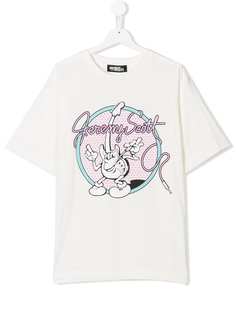 Jeremy Scott Junior logo print T-shirt