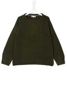 Tommy Hilfiger Junior трикотажный фактурный джемпер