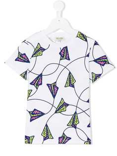 Kenzo Kids футболка с принтом