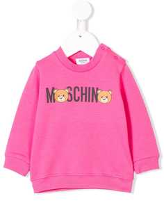 Moschino Kids толстовка с логотипом