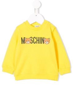 Moschino Kids толстовка с логотипом