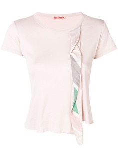 Prada Vintage асимметричная футболка 2000-х