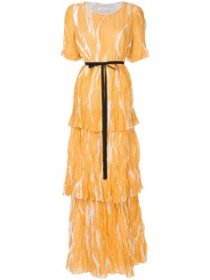 Christopher Esber ruched long dress