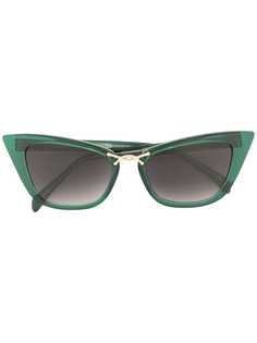 Oscar de la Renta "солнцезащитные очки в прямоугольной оправе ""кошачий глаз"""