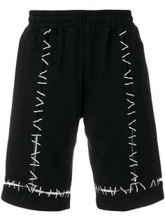 KTZ спортивные брюки с вышивкой Pin