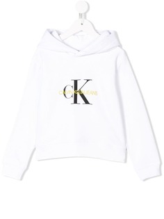 Calvin Klein Kids толстовка с капюшоном и логотипом