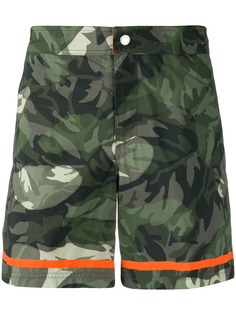 Alexander McQueen шорты с камуфляжным принтом