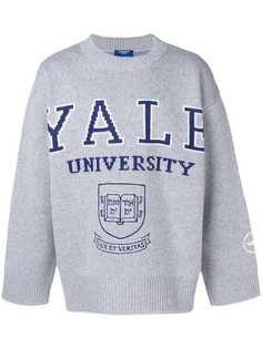 Calvin Klein 205W39nyc свитер с вышивкой Yale