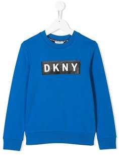 Dkny Kids logo print sweatshirt
