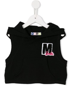 Msgm Kids толстовка с капюшоном без рукавов