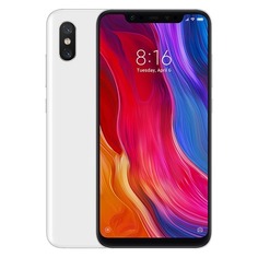 Смартфон XIAOMI Mi 8 64Gb, белый