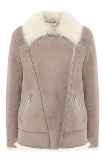 Дубленка на молнии Maslov