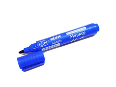 Маркер Beifa Перманентный 1.5-3mm Blue AD8004-BL