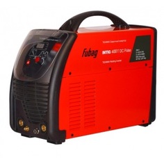 Сварочный инвертор fubag intig 400 t dc pulse с горелкой и газовым шлангом, блоком жидкостного охлаждения и тележкой