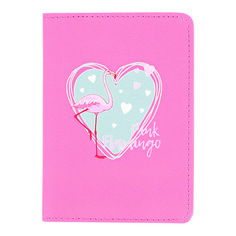 Обложка для паспорта LADY PINK flamingo pink