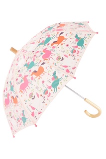 Розовый зонт с лошадками Hatley