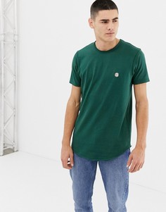 Длинная футболка с необработанными краями Le Breve - Зеленый