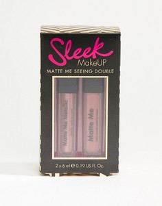 Подарочный набор Sleek Seeing Double Matte Me - СКИДКА 40 - Бесцветный