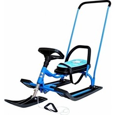Снегокат Барс 140 GO GO Winter cat с П-образным толкателем Bars