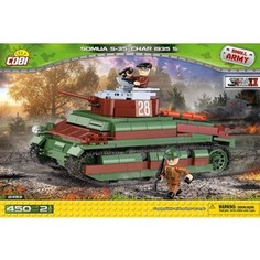 Конструктор COBI Somua S 35 Co.Bi.