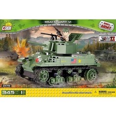 Конструктор COBI танк M5A1 STUART VI Co.Bi.