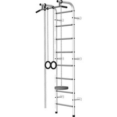 Детский спортивный комплекс Пионер С1РМ бело/серый