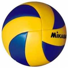 Мяч волейбольный сувенирный Mikasa MVA1.5, размер 1, цвет сине-желтый