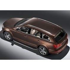 Пороги Premium Rival для Audi Q7 (2009-2015) / Volkswagen Touareg (2010-2014 / 2014-н.в.), 193 см, алюминий, A193ALP.5801.3