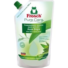 Жидкое мыло для рук Frosch ФРОШ Ухаживающее Алоэ Вера (запасная упаковка), 500 мл
