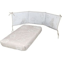 Набор для кроватки Micuna Dolce Luce покрывало+борт 120*60 TX-1650 beige