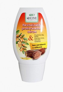 Сыворотка для лица Bione Cosmetics Антивозрастная, нормальной и сухой кожи, с аргановым маслом и маслом ши, 40 мл