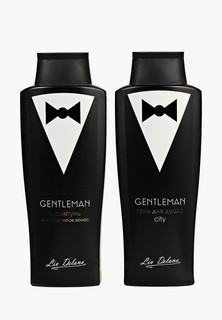Набор для ухода за телом Liv Delano "Gentleman", в составе: Гель для душа City 300г; Шампунь для всех типов волос, 300 г