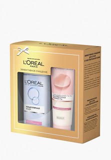 Набор для ухода за лицом LOreal Paris LOreal Мицеллярная вода, 200 мл+Очищающий гель для лица "Абсолютная Нежность", 150 мл