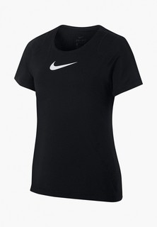 Футболка спортивная Nike PRO BIG KIDS (GIRLS) SHORT-SLEEVE TOP