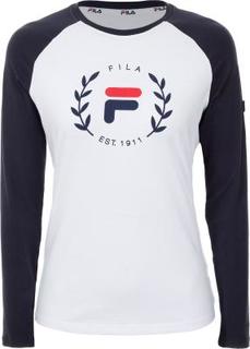 Футболка с длинным рукавом женская Fila, размер 46