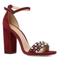 Босоножки ABRICOT F-013 бордовый