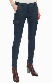 Зауженные брюки карго синего цвета Pepe Jeans
