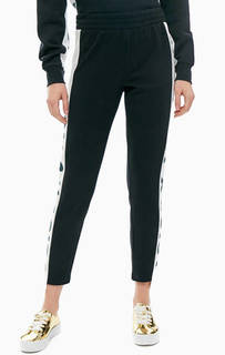 Зауженные хлопковые брюки в спортивном стиле Juicy by Juicy Couture