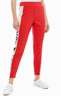 Зауженные хлопковые брюки в спортивном стиле Juicy by Juicy Couture
