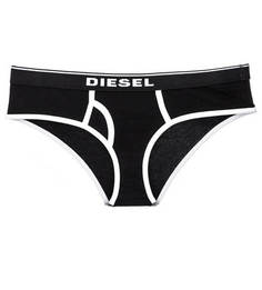 Хлопковые трусы-шорты черного цвета Diesel