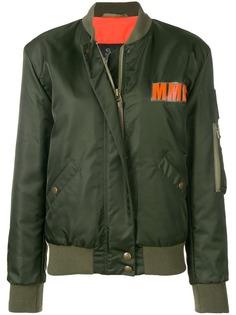Mr & Mrs Italy куртка-бомбер с логотипом