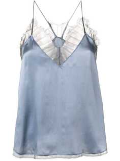 Iro топ с кружевной отделкой