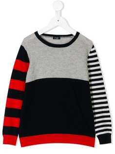 Il Gufo свитер с полосками с круглым вырезом